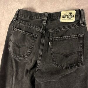 vintage levi’s silver tab 94’ baggy distressed jeans